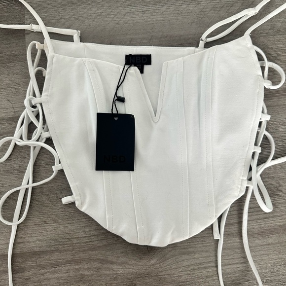 NBD Katarina bustier top NWT XXS - Picture 4 of 5
